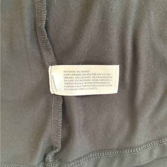 A NEW DAY Black Knit Sleeveless Side Slit Maxi Dress with Pockets Small - Picture 8 of 8